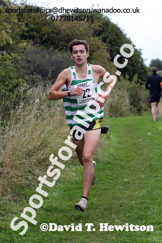 Senior mens relay Sunderland Harriers Open Cross Country. Photo: David T. Hewitson/Sports for All Pics